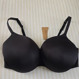 SKIMS Ultimate Collection Push Up Plunge Bra Size:40F (40DDD) Onyx